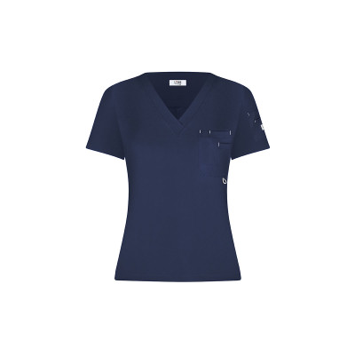 Pulse Scrub Top - Navy Blue / Azul Oscuro